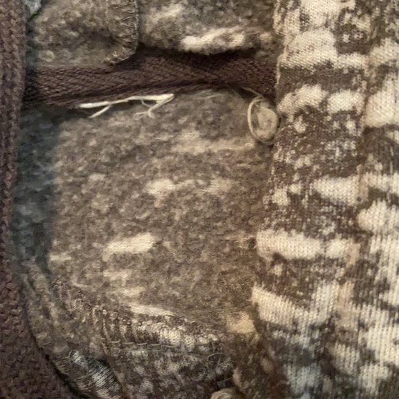 Disney Mickey Mouse Graphic Patterned Gray Hoodie - Picture 7 of 7